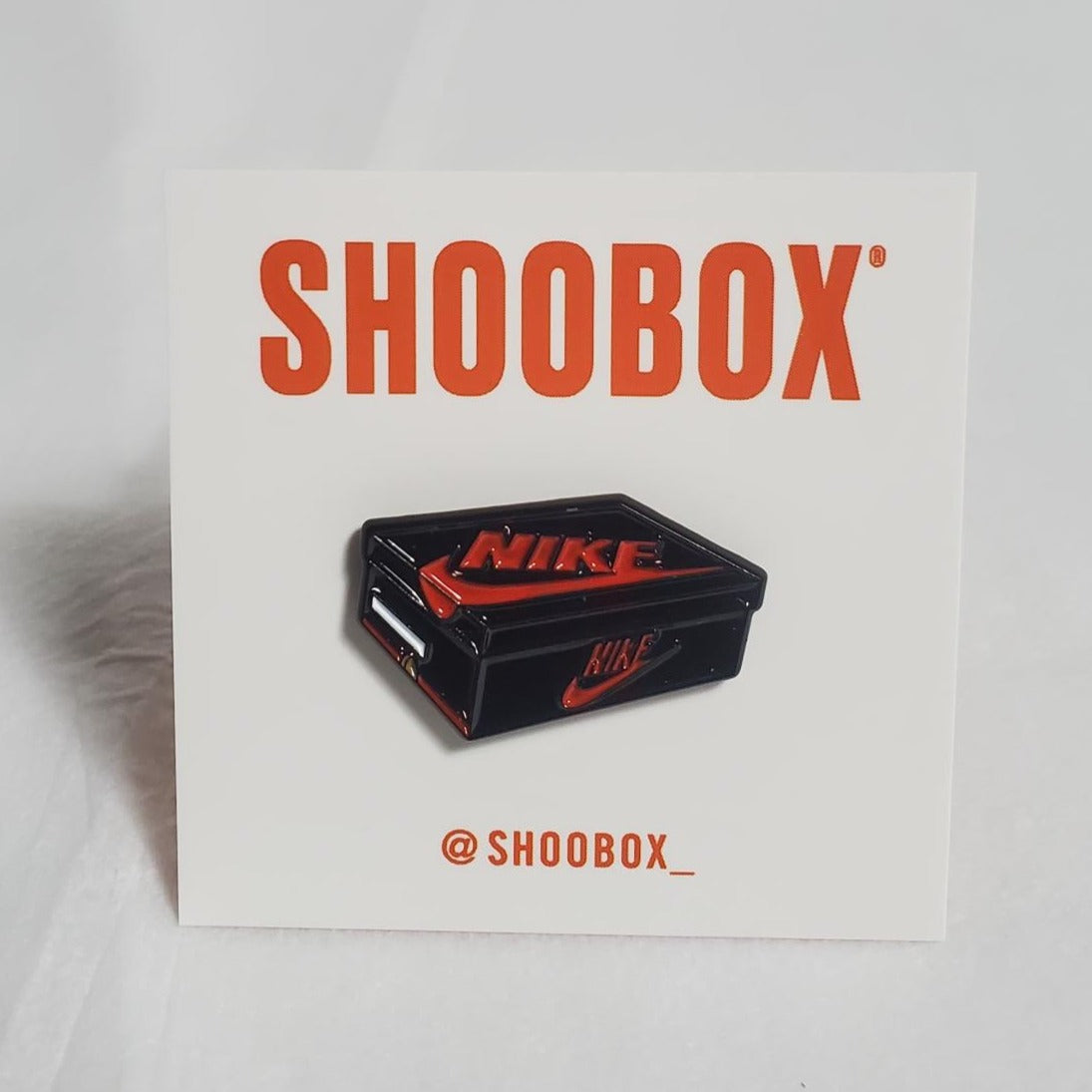 Jordan Shoebox Pin Black