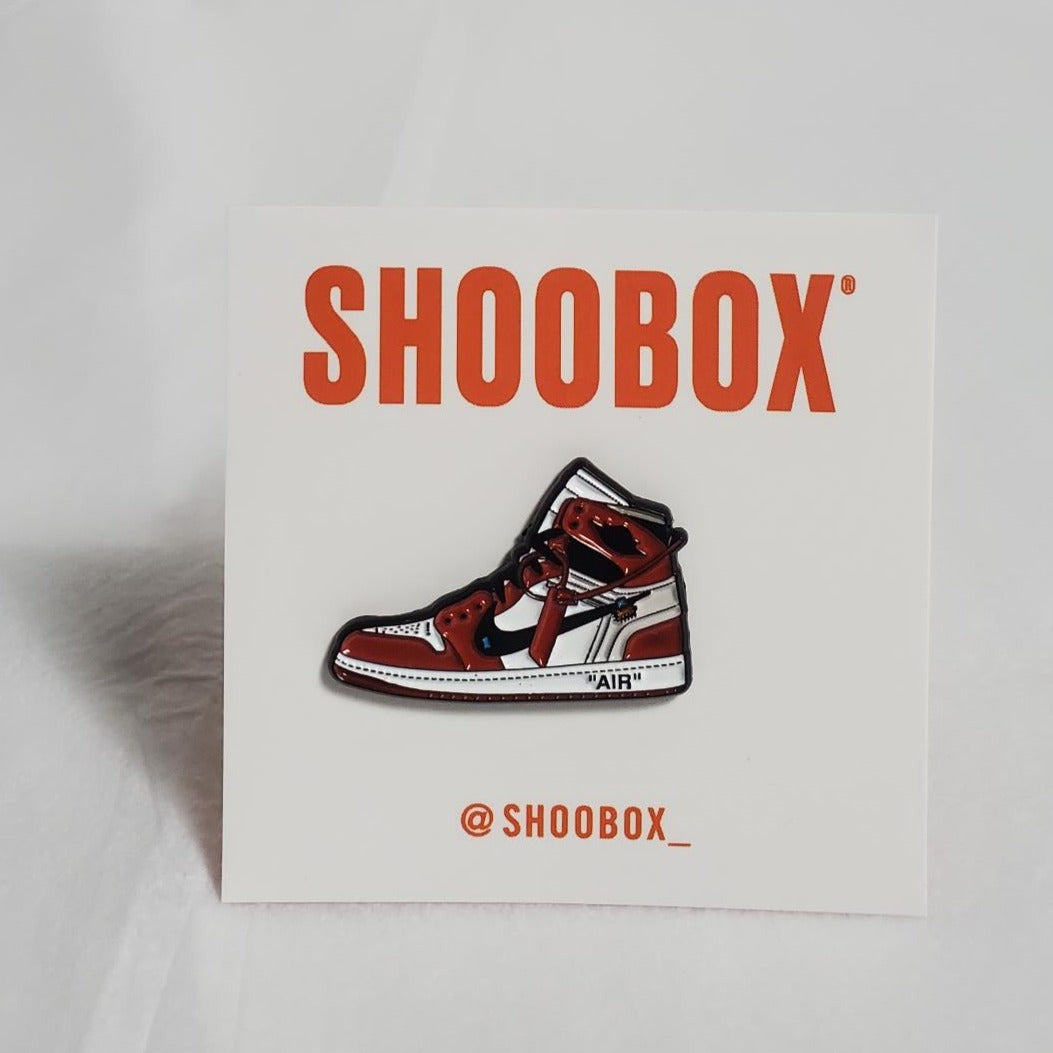 Jordan 1 OW Chicago Pin