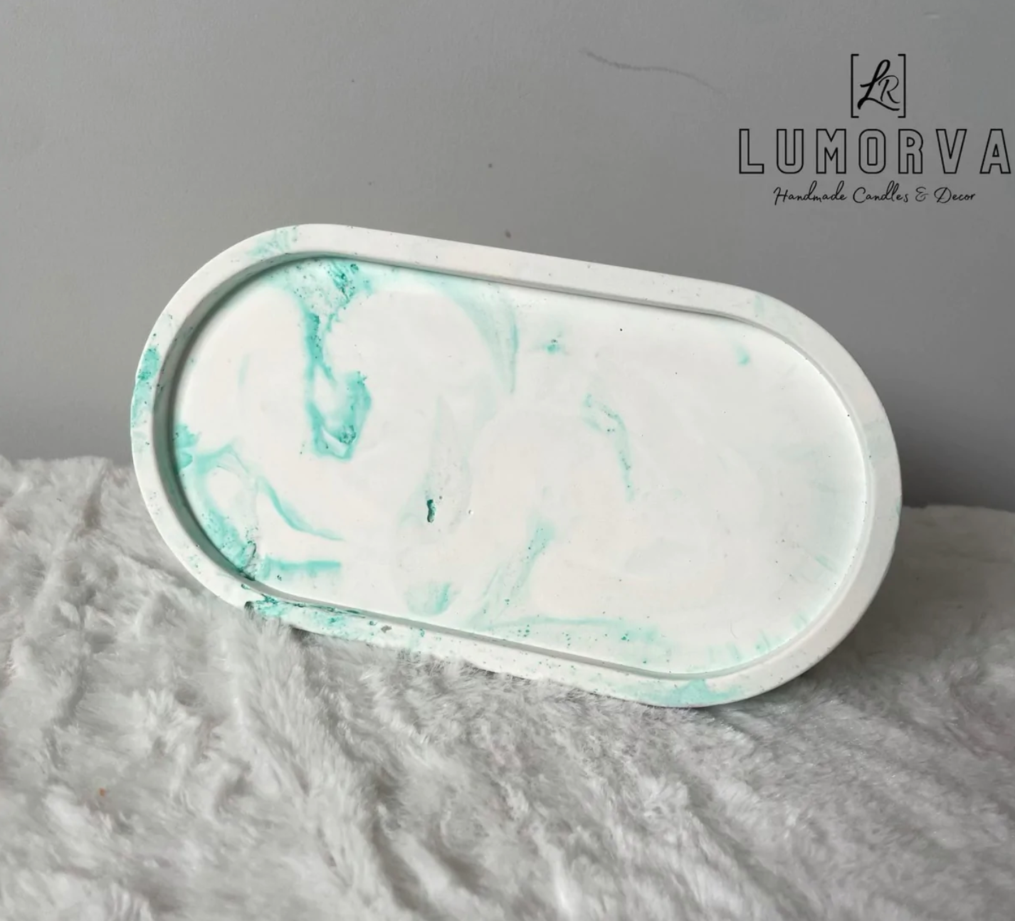 Green Marble Tray – Trays By Lumorva