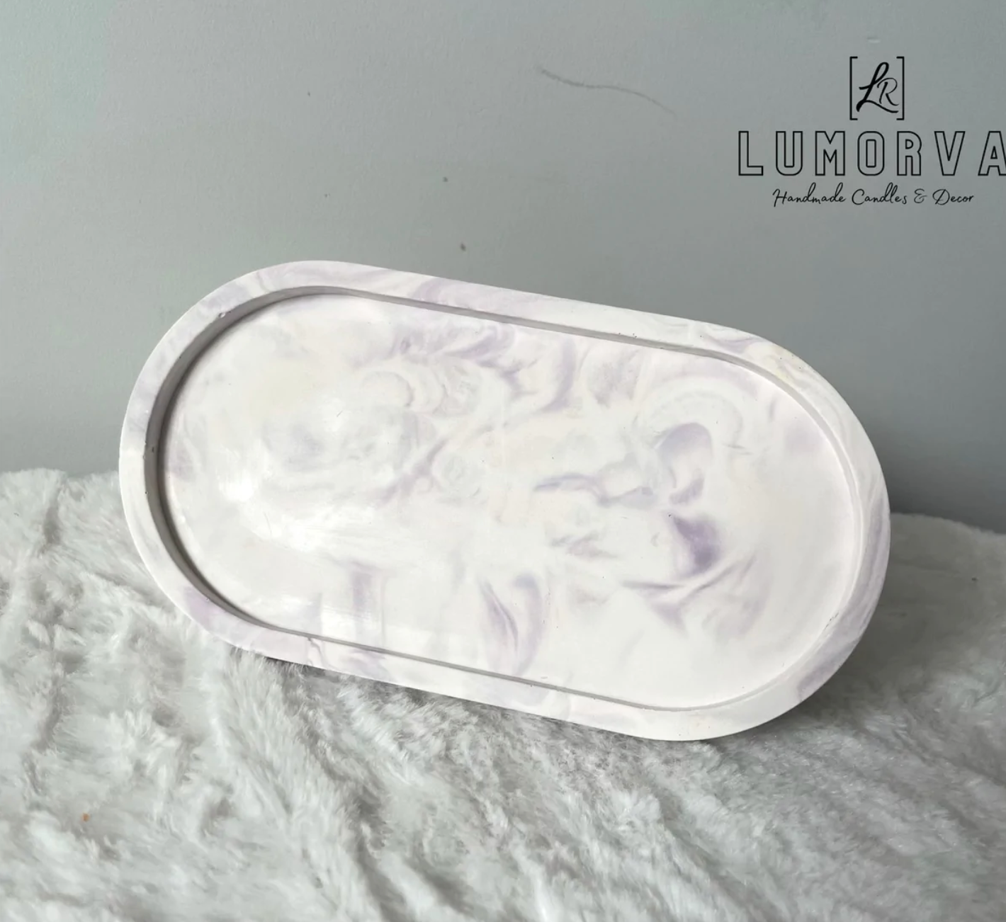Purple Marble Tray – Trays By Lumorva